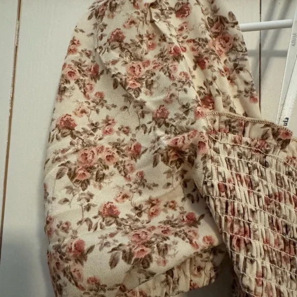 ARULA Cream Floral Maxi Dress (NWT) - Picture 8 of 8